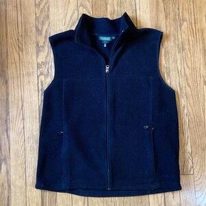 L.L. Bean Black Men’s M Fleece Vest